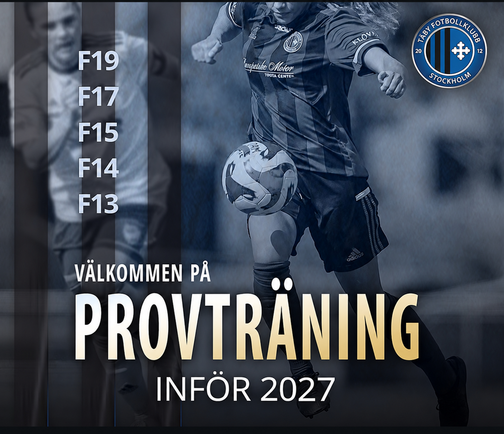 Förfrågan om Provträning - Flickakademi